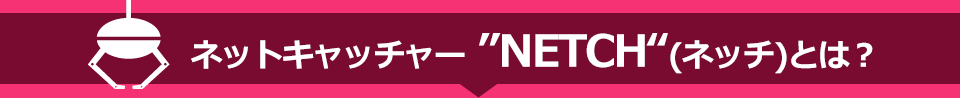 オンラインクレーンゲーム “NETCH”（ネッチ）とは？